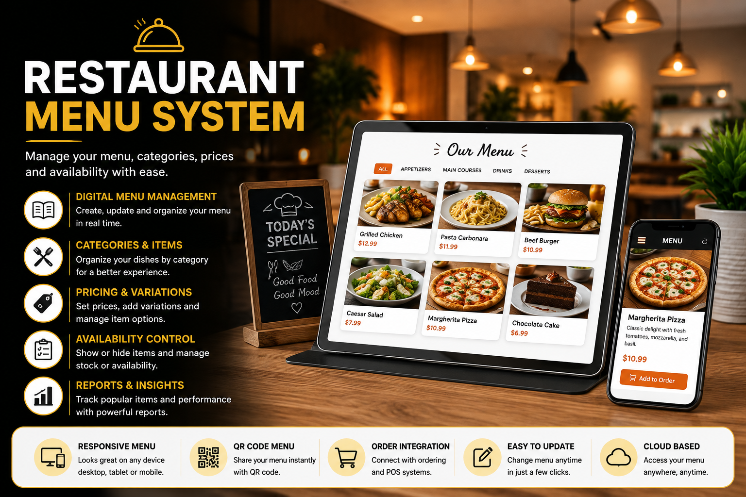 Restaurant Menu